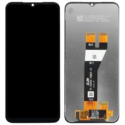 LCD+Touch screen Samsung A146 A14 5G juodas (black) (Service Pack) 